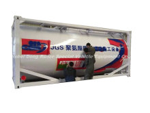 20FT Acrylsäure ISO Tank für Lagerung Straßentransport Propensäure (Formel C3H4O2; molekulares CH2CHCOOH)