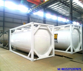 DTA Iso Tankcontainer für Zement / Kohle Asche Flugasche Container