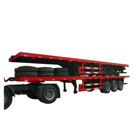 China Flatbe-Containertransport-Anhänger-Fahrgestelle 40 Tonne, 60ton, fournisseur