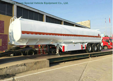 China Tankfahrzeug-Achsen des Edelstahl-40m3 halb des Anhänger-3 für Diesel, Öl, Benzin, Kerosin-Transport 40Ton fournisseur