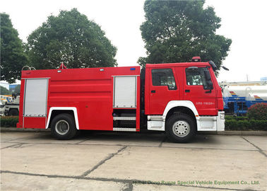 China Sicherheits-Feuerbekämpfungs-LKW mit 5900 LWater-Behälter und 2000 Litern Schaum-Behälter- fournisseur