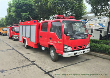 China Wasser-Behälter-Feuerbekämpfungs-LKW ISUZUS NKR 600P mit Feuerlöschpumpe 3000Liters fournisseur