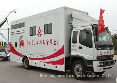 China Fahrzeug der ISUZU-Feldlazarett-körperlichen Untersuchung für medizinische Blut-Spende fournisseur