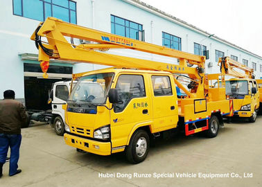 China Luftpritschenwagen LHD EURO5, Fahrzeug ISUZUS 4x2 14-16M brachte Arbeitsbühnen an fournisseur
