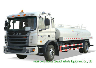 China Wasser-Transport-flüssiger Tankwagen JAC 4X2 mit HONDA-Wasser-Pumpe 10m3 fournisseur
