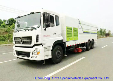 China Straßen-Kehrmaschine-LKW Kiloliters 6x4 LHD/RHD, mechanisches Straßenfegerfür das Waschen fournisseur