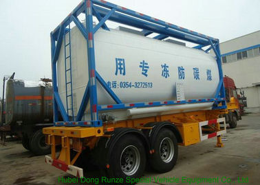 China Hochfester ISO-Behälter-Behälter für Ethylenglycol, ISO-Massen-Flüssigkeits-Behälter fournisseur