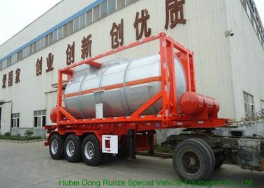 China 20FT Dampf-Heizungs-Isolierbehälter-Behälter Stanless-Stahl für gelben Phosphor P4 fournisseur