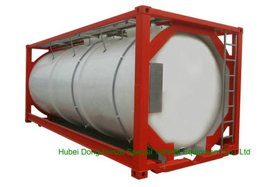China Edelstahl 316 20 FT-ISO-Massen- Behälter-Behälter für gefährliche Flüssigkeiten fournisseur