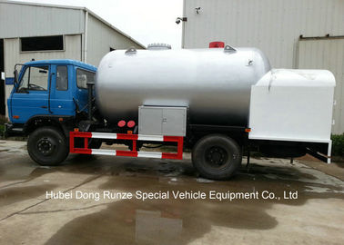 China Straßen-Bobtail Flüssiggas-Tanker mit beweglicher Zufuhr, Bobtail Propan-Lieferwagen fournisseur