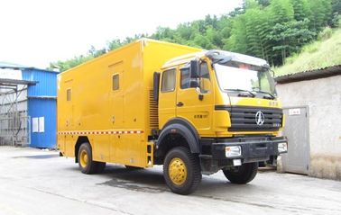 China Wasseraufbereitungs-Fahrzeug-LKW brachte Reinigungs-System-Gerätewagen-Armee-tragbare Wasserbehandlungs-Einheiten an fournisseur