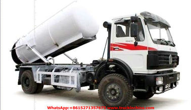 China Tanker-Vakuum-LKW-/Abwasserkanal-Reinigungs-Fahrzeuge WhatsApp Beiben septische: +8615271357675 fournisseur