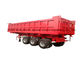3 Achsen beenden Anhänger/Rückseitendumpsattelschlepper für LKW halb umkippen 50 - 60 Tonne fournisseur