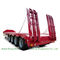 Maschine Gooseneck Transportion schwerer Lowbed Hochleistungsanhänger halb 40 Tonne, 60ton, 80Ton fournisseur