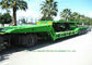 Faltender Gooseneck Lowboy-Anhänger 100 Tonne für Kran-Bagger-Traktor-Transport fournisseur