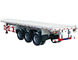 Flatbe-Containertransport-Anhänger-Fahrgestelle 40 Tonne, 60ton, fournisseur