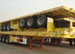 Handelsflachbettauflieger für Containertransport mit 12 Torsions-Verschlüssen und 12 Reifen 50T fournisseur