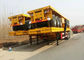 30 Tons-60 Flachbett-halb Anhänger der Tonnen-40ft für das Behälter-Fracht-Transportieren fournisseur