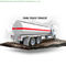 Edelstahl-Kraftstofftank-halb Anhänger mit 30KL - Achse des Liter-40K der Kapazitäts-2 fournisseur