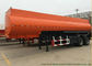 2 Fächer 36m3 des Achsen-Edelstahl-Heizöl-Treibstoff-Dieselbehälter-halb Anhänger-2 fournisseur