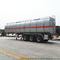 Edelstahl-Speiseöl-Behälter-halb Anhänger für Speiseöl-Transport 33Kl - Liter 47K mit Isolierschicht  fournisseur