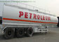 Tankfahrzeug-Achsen des Edelstahl-40m3 halb des Anhänger-3 für Diesel, Öl, Benzin, Kerosin-Transport 40Ton fournisseur