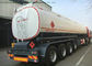 Tankfahrzeug-Achsen des Edelstahl-58m3 halb des Anhänger-4 für Diesel, Öl, Benzin, Kerosin-Transport 50Ton fournisseur
