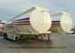 Flüssige brennbare Achsen des Benzin-Tanker-halb Anhänger-3 für Diesel, Öl, Transport des Kerosin-45000Liters fournisseur