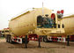 3 Achsen-V-Form Stahlmassenzement-Tanker-Anhänger mit 40000 Litern Kapazitäts- fournisseur