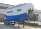 Hochfester Stahltank-halb Anhänger für die Achse der Zement-Fördermaschinen-60cbm 3 v-förmig fournisseur