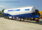 Tri Massen-Zement-Behälter-Anhänger der Achsen-55-70cbm mit Dieselmotor für trockenes Pulver Meterial fournisseur