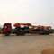Angebrachter Kran DFAC mobiles hydraulisches Fahrzeug mit einer 16 - 20 Tonnen-Tragfähigkeit fournisseur