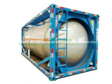 Tcs 20-Fuß-Tankcontainertyp T14 (Flüssigfrachtcontainer) für chemische Lagerung und Transport von Wasserstoffsilicium 21,6 cbm Trichlorsilan (SiHCl3)