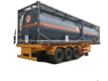 Naoh ISO Tank Lined LLDPE (20FT 21000 Liter, 40FT 40000 Liter) Wasserstoffperoxid 30% Flusssäure 48% Lagerung und Straßentransport
