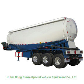 China V-förmiger Zement-Pulver-Beförderung- mit Tankwagentrailer mit Dieselmotor-Luftkompressor  fournisseur
