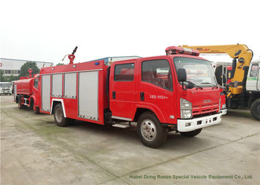 China ISUZU-ELFE 700P Feuer-und Rettungs-LKWs mit 4 Tonnen-Wasser-Behälter/Feuerlöschpumpe fournisseur
