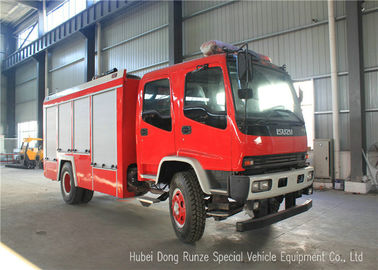 China Wasser-Schaum-Feuer-Kampffahrzeuge ISUZUS FVR EURO5 für Feuerwehrmann-Abteilung fournisseur