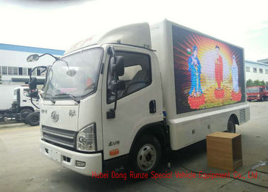 China FAW Digital des Mobile-LED Seite Anschlagtafel-LKW-drei für Roadshow/Livesendung fournisseur
