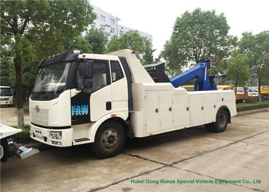 China FAW integrierte Wrecker-Abschleppwagen-Wiederaufnahme für anhebende Last des Auto-8000Kg fournisseur