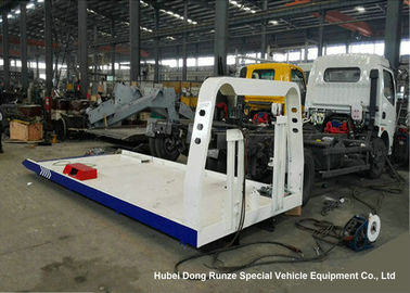 China Kundenspezifische Stahltieflader-Körper, Autotransporter Wrecker-oberer Körper fournisseur