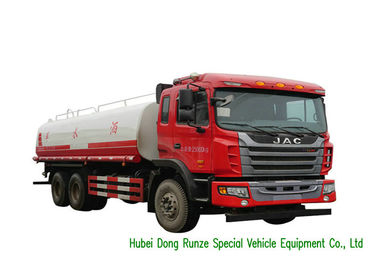 China Wasser-flüssiger Tankwagen JAC 6x4 mit Zapfwellenantrieb-Wasser-Pumpe 20000 - 25000Litres fournisseur