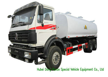 China Treibstoff-nicht für den Straßenverkehr flüssiger Tankwagen 20000L Beiben mit der linken Hand/rechtem Antrieb fournisseur