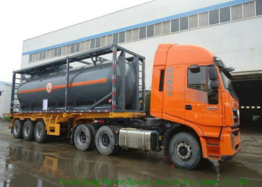China Die Fluorwasserstoffsäure, die ISO-Behälter-Behälter 30FT/40FT PET versendet, zeichnete Stahl fournisseur