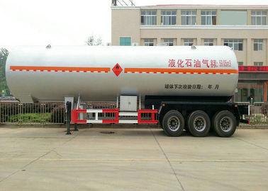 China des Behälter-50 m3 Anhänger halb für flüssiges Treibstoff-Gas, Butan, Propan-Transport fournisseur