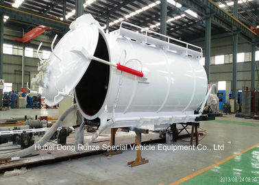 China Kundengebundener vakuumbehälter-Körper Cabon Stahlfür Vakuumabwasser-LKW 4 - 20 M3 fournisseur