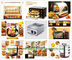 Kundenspezifischer mobiler Küchen-LKW der Farbejac, Straßen-beweglicher Schnellimbiß Van fournisseur