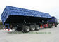 Seitenkipper-Anhänger - Hochleistungskipper-halb Anhänger-LKW für Sand - Achsen des Bergwerk-Transport-3 50 -60T fournisseur