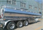 Aluminium42m3 öltanker-halb Anhänger 3Axles für Diesel, Öl, Benzin, Kerosin-Transport 40Ton fournisseur