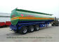 Flüssige brennbare des Behälter-Achsen halb Anhänger-3 für Diesel, Öl, Benzin, Transport des Kerosin-45000Liters fournisseur