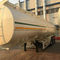 Flüssige brennbare Achsen des Erdöl-Straßen-Transport-Tanker-Anhänger-3 für Dieselbenzin, Öl, Kerosin 42CBM fournisseur